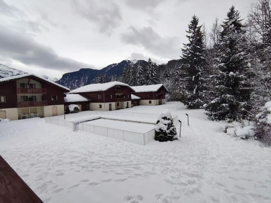 Samoens Residence Grand Tetras 4 Personnes Piscine Екстер'єр фото